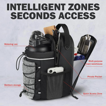 Magnetic Gym Bag – Crossbody Workout Organizer