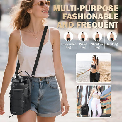 Magnetic Gym Bag – Crossbody Workout Organizer