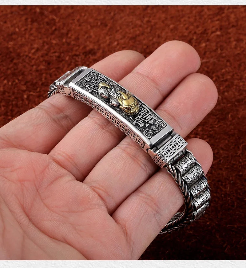 Lucky Pixiu Silver Bracelet