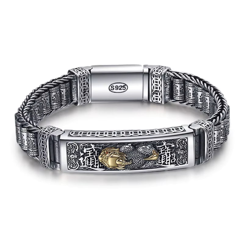 Lucky Pixiu Silver Bracelet
