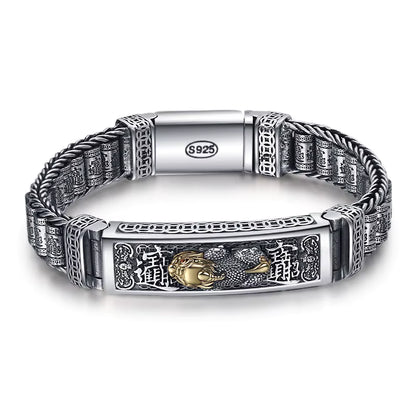 Lucky Pixiu Silver Bracelet