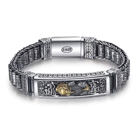 Lucky Pixiu Silver Bracelet