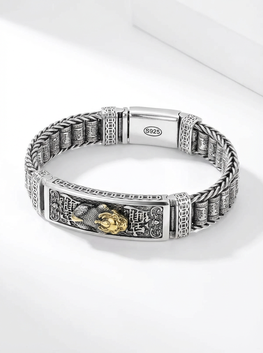 Lucky Pixiu Silver Bracelet