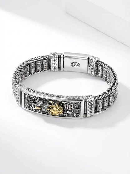 Lucky Pixiu Silver Bracelet